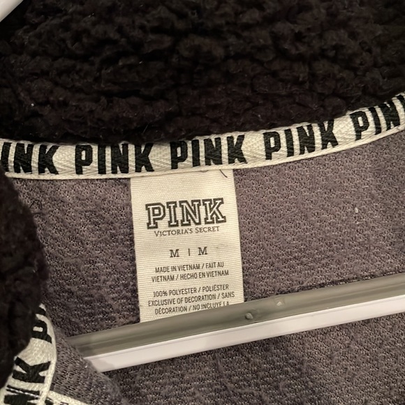 PINK Victorias Secret sherpa pullover - Picture 3 of 3